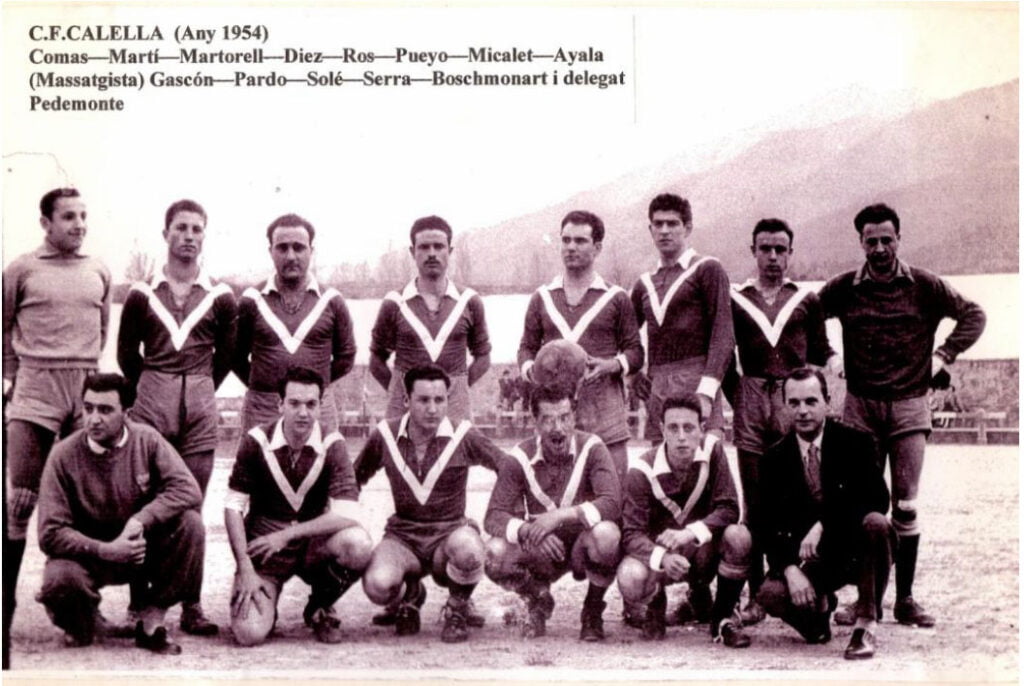 CF Calella - 1954